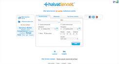 Desktop Screenshot of halvatlennot.fi